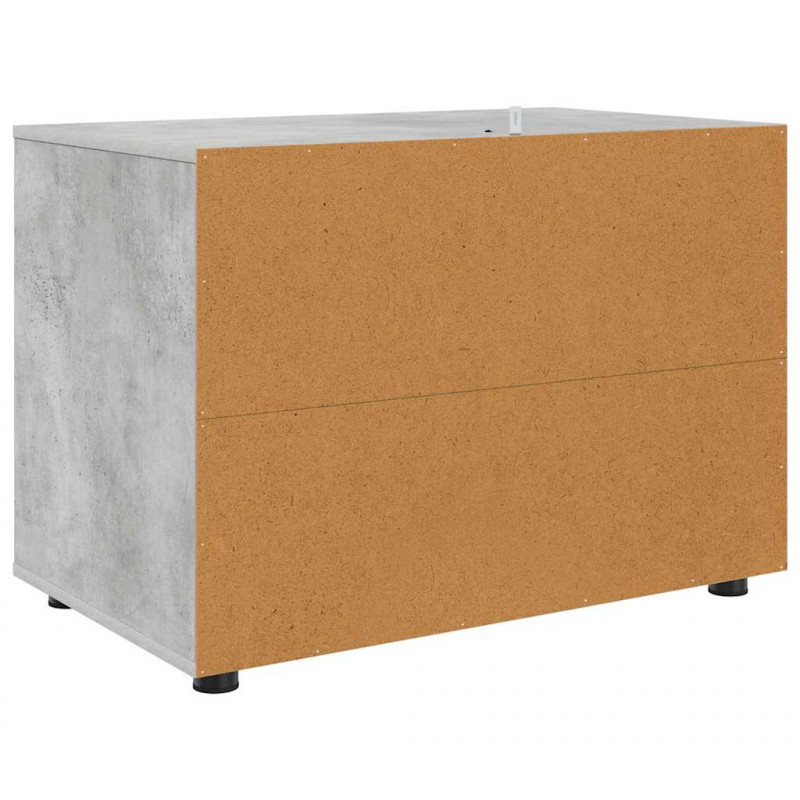 Szafka do przechowywania Betonowy szary 80 x 48 x 57 cm