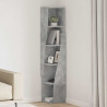 Szafka narożna Betonowy szary 27,5x27x140cm