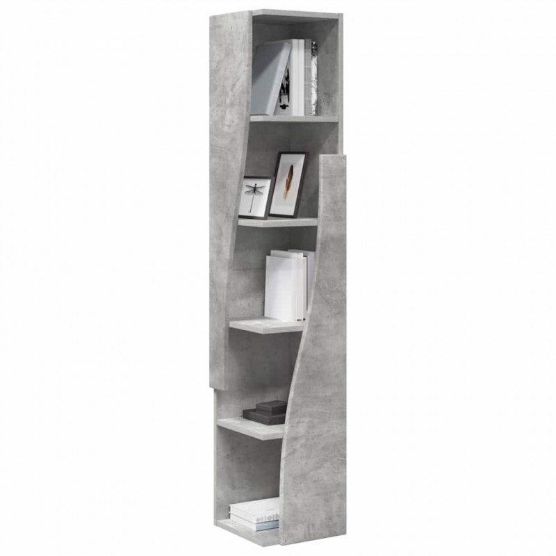 Szafka narożna Betonowy szary 27,5x27x140cm