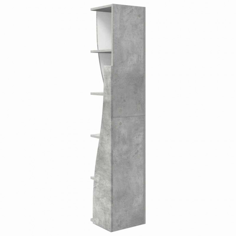 Szafka narożna Betonowy szary 27,5x27x140cm