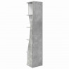 Szafka narożna Betonowy szary 27,5x27x140cm
