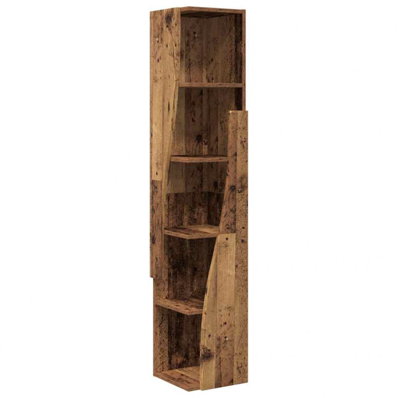Szafka narożna Stare drewno 27,5x27x140cm