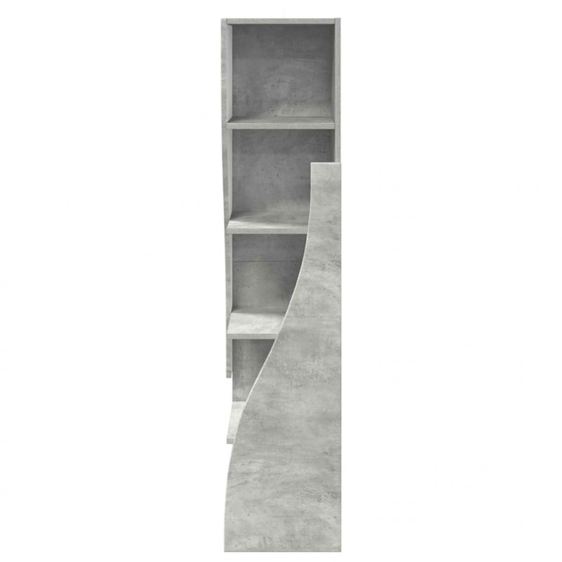 Szafka narożna Betonowy szary 32x32x140cm