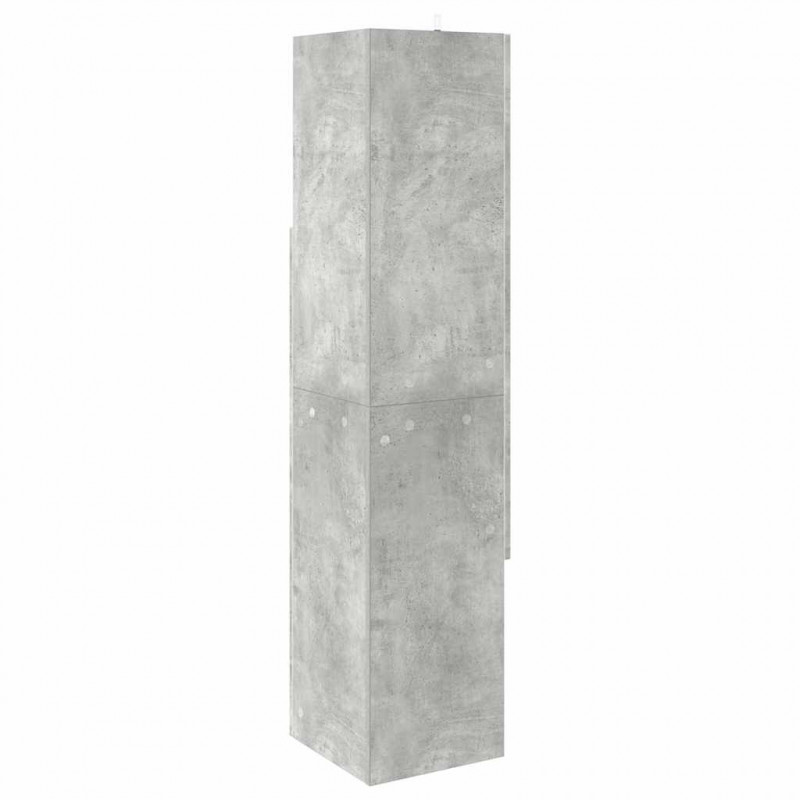 Szafka narożna Betonowy szary 32x32x140cm