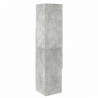 Szafka narożna Betonowy szary 32x32x140cm