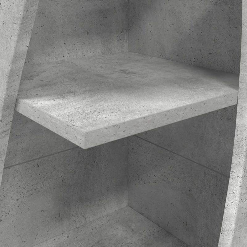 Szafka narożna Betonowy szary 32x32x140cm