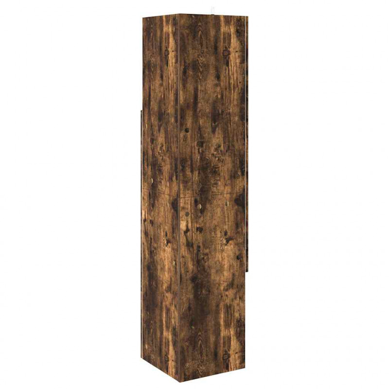 Szafka narożna Dąb wędzony 32x32x140cm Materiał drewnopochodny