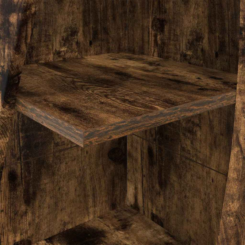 Szafka narożna Dąb wędzony 32x32x140cm Materiał drewnopochodny