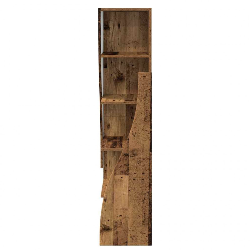 Szafka narożna Stare drewno 32x32x140cm Materiał drewnopochodny