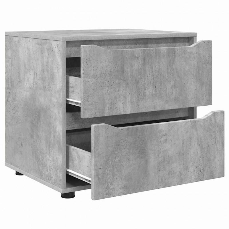 Szafka do przechowywania Betonowy szary 60 x 48 x 57 cm