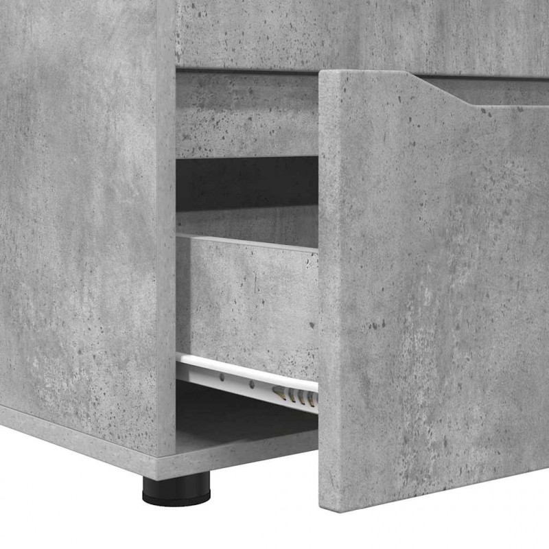 Szafka do przechowywania Betonowy szary 60 x 48 x 57 cm