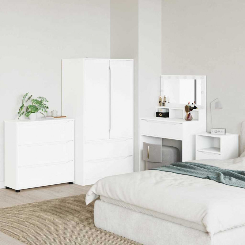 Szafka do przechowywania Biały 80 x 31 x 81 cm