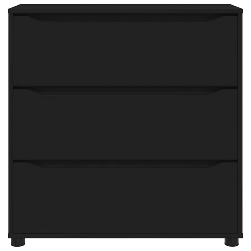 Szafka do przechowywania Czarny 80 x 31 x 81 cm