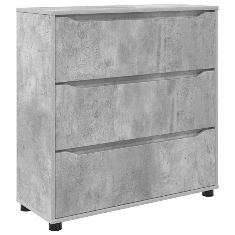 Szafka do przechowywania Betonowy szary 80 x 31 x 81 cm