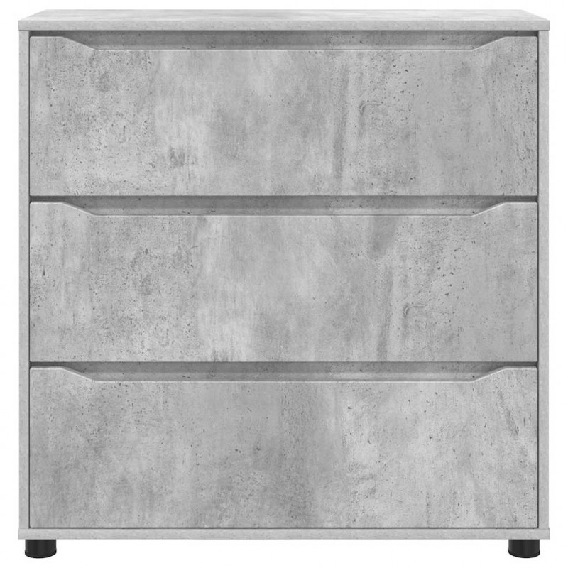 Szafka do przechowywania Betonowy szary 80 x 31 x 81 cm