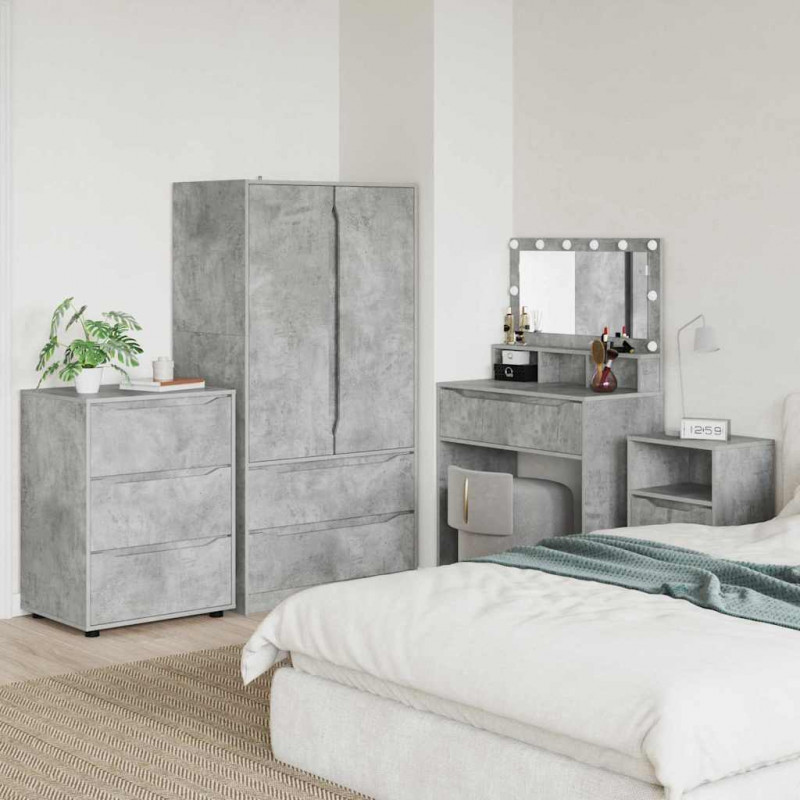 Szafka do przechowywania Betonowy szary 60 x 48 x 81 cm