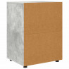 Szafka do przechowywania Betonowy szary 60 x 48 x 81 cm