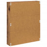 Regał na gazety z półką 2 pcs Stare drewno 60 x 12 x 70 cm