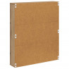 Regał na gazety z półką 2 pcs Dąb rzemieślniczy 60 x 12 x 70 cm