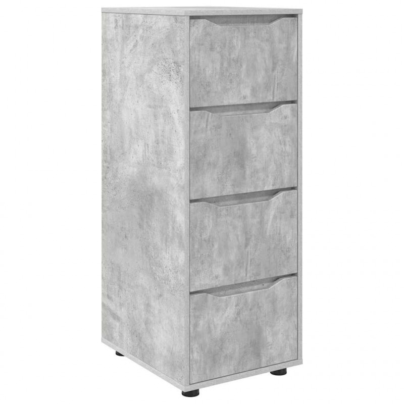 Szafka do przechowywania Betonowy szary 40 x 48 x 105 cm