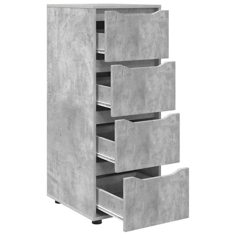 Szafka do przechowywania Betonowy szary 40 x 48 x 105 cm