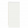 Stolik nocny Biały 40 x 30 x 467 cm Materiał drewnopochodny