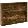 Regał na gazety z półką 2 pcs Dąb wędzony 100 x 12 x 70 cm