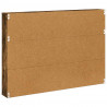Regał na gazety z półką 2 pcs Dąb wędzony 100 x 12 x 70 cm