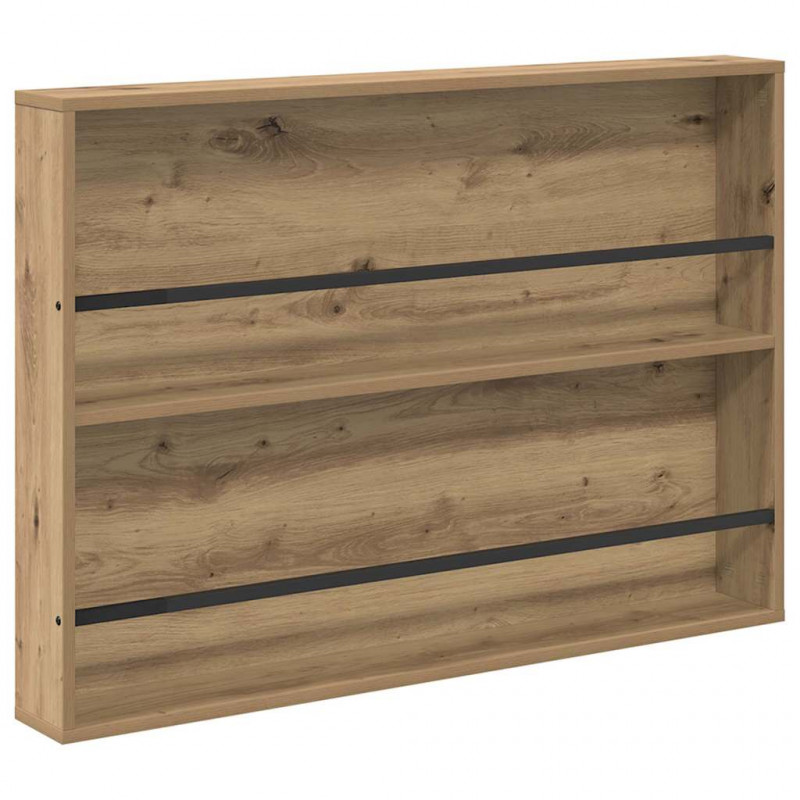Regał na gazety 2 pcs Dąb rzemieślniczy 100 x 12 x 70 cm