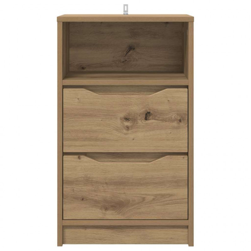 Szafki nocne 2 pcs Dąb rzemieślniczy 40 x 30 x 467 cm