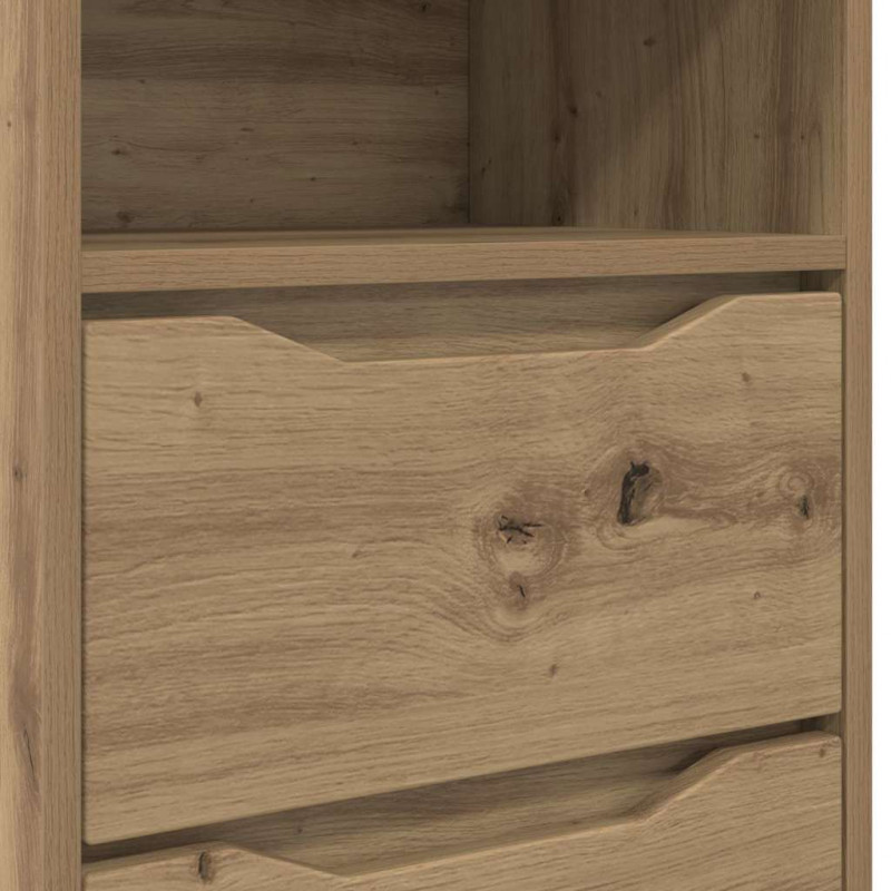 Szafki nocne 2 pcs Dąb rzemieślniczy 40 x 30 x 467 cm