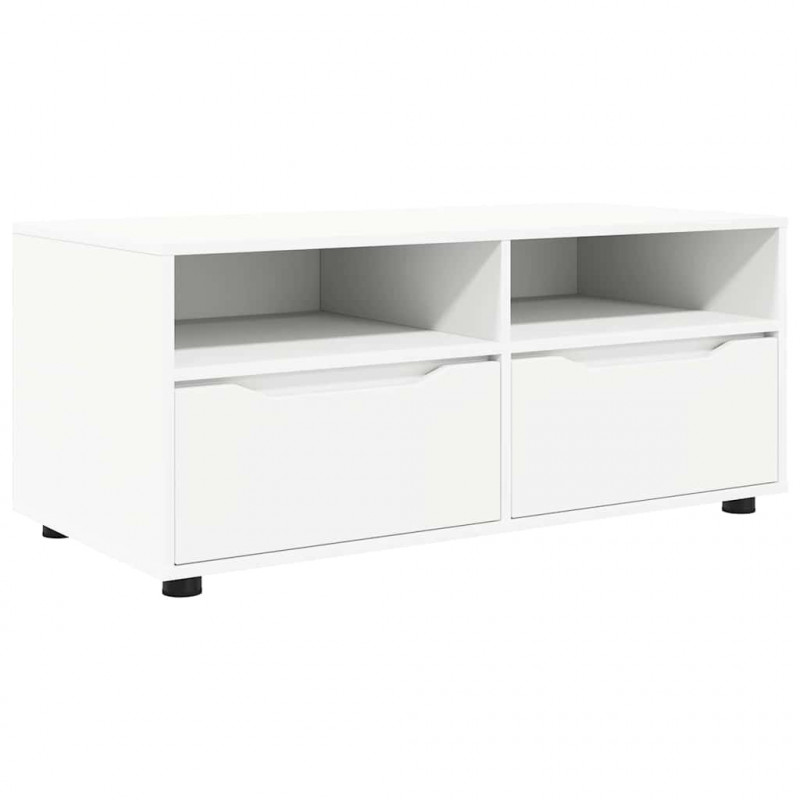 Szafka pod telewizor z szufladą Biały 100 x 48 x 43 cm
