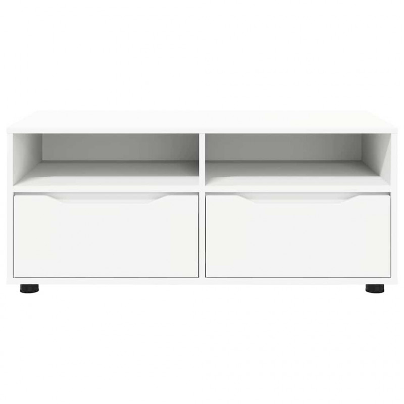 Szafka pod telewizor z szufladą Biały 100 x 48 x 43 cm