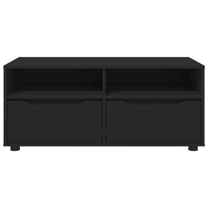Szafka pod telewizor z szufladą Czarny 100 x 48 x 43 cm