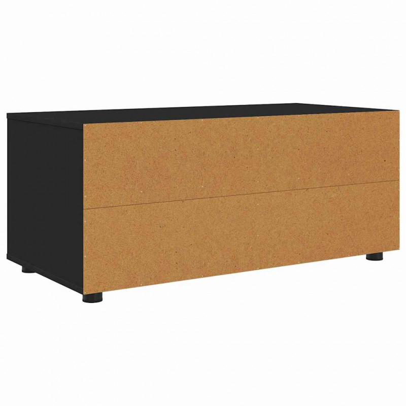 Szafka pod telewizor z szufladą Czarny 100 x 48 x 43 cm