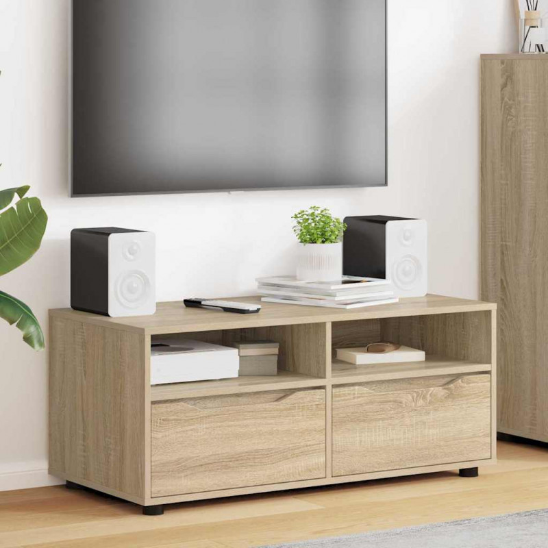 Szafka pod telewizor z szufladą Dąb Sonoma 100 x 48 x 43 cm