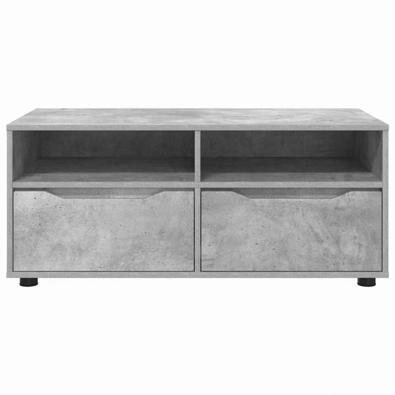 Szafka pod telewizor z szufladą Betonowy szary 100 x 48 x 43 cm