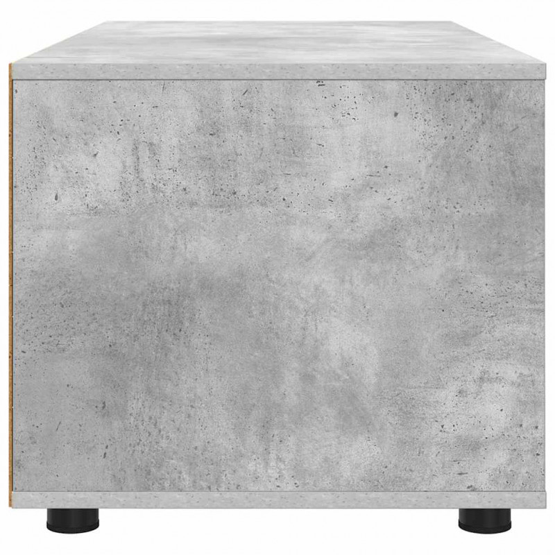 Szafka pod telewizor z szufladą Betonowy szary 100 x 48 x 43 cm