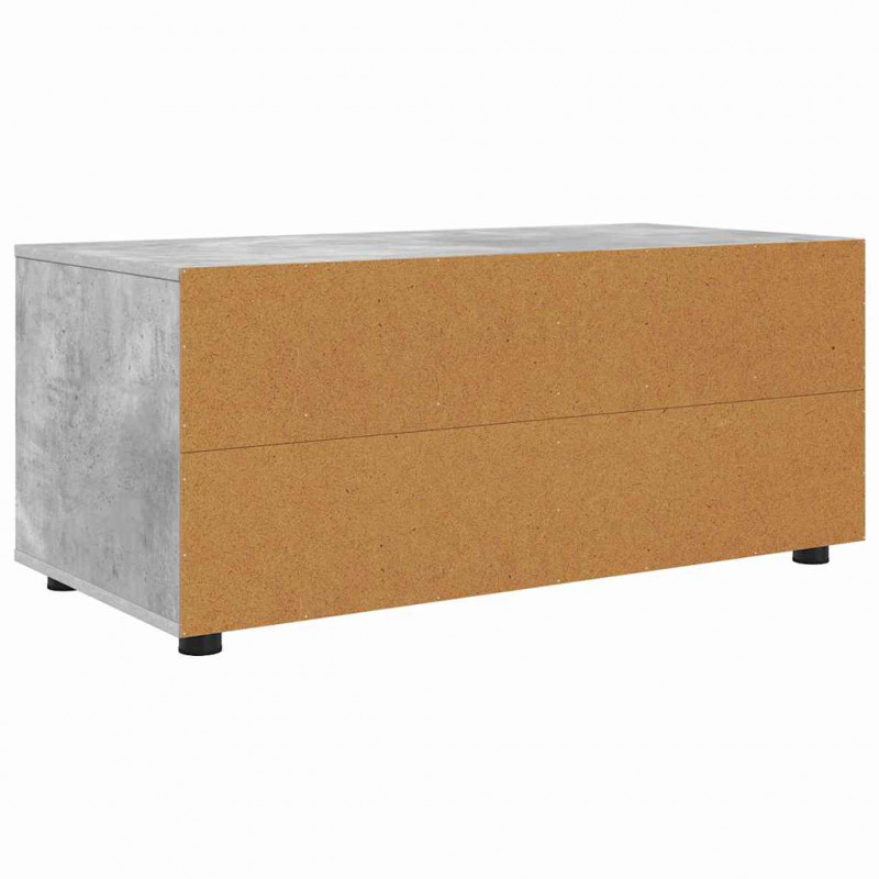 Szafka pod telewizor z szufladą Betonowy szary 100 x 48 x 43 cm