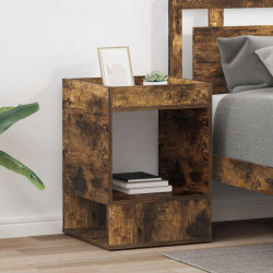Stolik końcowy 2 pcs Dąb wędzony 40 x 40 x 56 cm