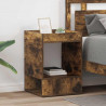 Stolik końcowy 2 pcs Dąb wędzony 40 x 40 x 56 cm