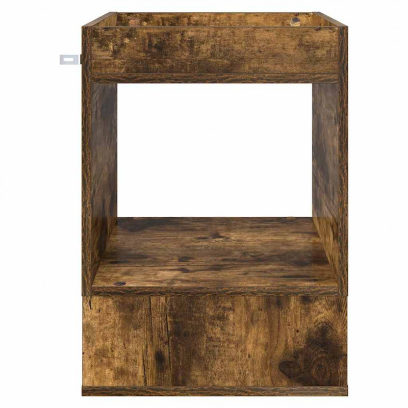 Stolik końcowy 2 pcs Dąb wędzony 40 x 40 x 56 cm