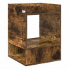 Stolik końcowy 2 pcs Dąb wędzony 40 x 40 x 56 cm