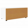 Szafka pod telewizor Wysoki połysk biały 100 x 48 x 43 cm