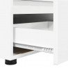 Szafka pod telewizor Wysoki połysk biały 100 x 48 x 43 cm