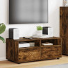 Szafka pod telewizor z szufladą Dąb wędzony 100 x 48 x 43 cm