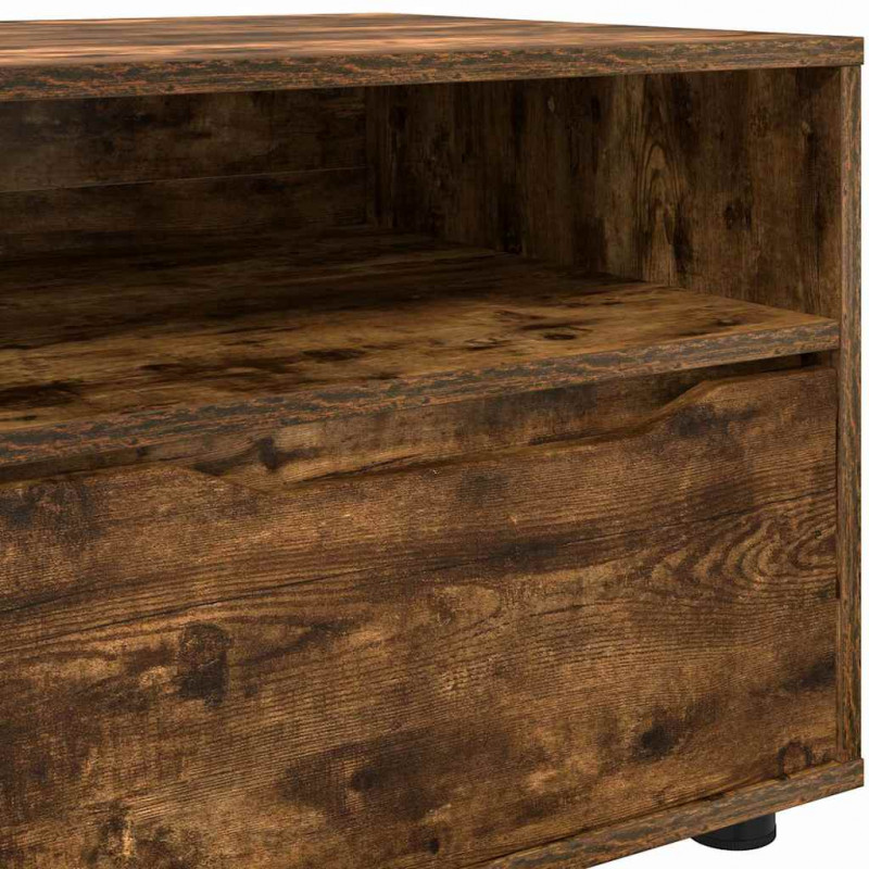 Szafka pod telewizor z szufladą Dąb wędzony 100 x 48 x 43 cm