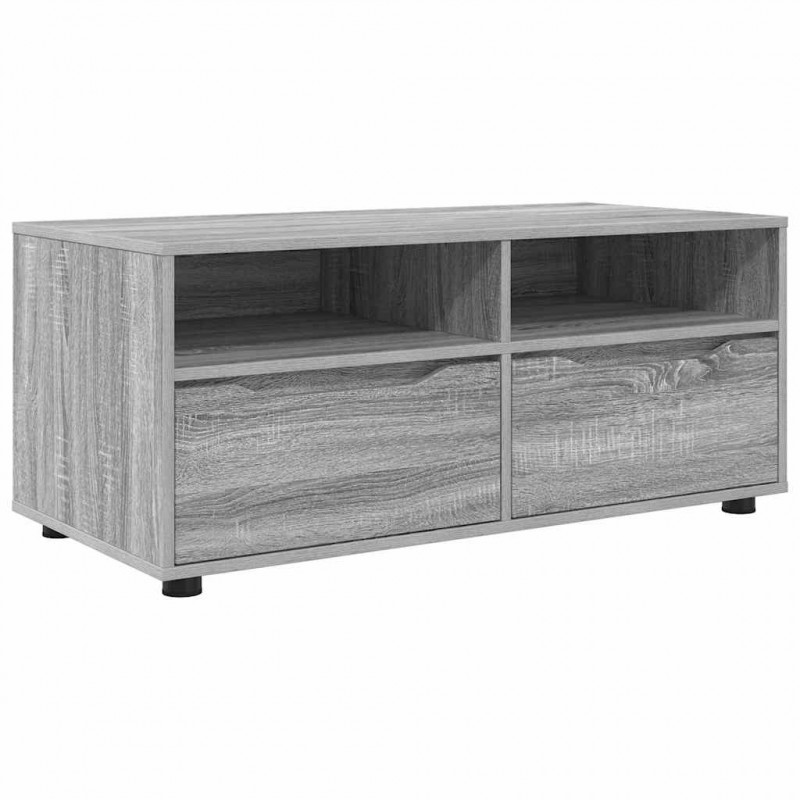 Szafka pod telewizor z szufladą Szary Sonoma 100 x 48 x 43 cm