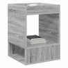 Stolik końcowy 2 pcs Szary Sonoma 40 x 40 x 56 cm