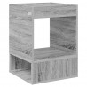 Stolik końcowy 2 pcs Szary Sonoma 40 x 40 x 56 cm
